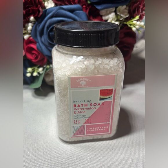 3 NEW Bolero Hydrating Watermelon & Aloe Bath Products Paraben & Color Free Soap - Picture 2 of 7